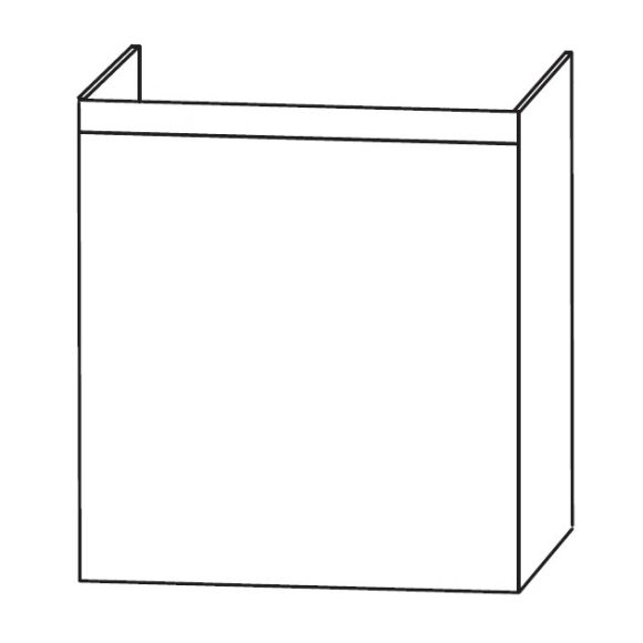 Puris Kera Plan Waschtischunterschrank für Subway 3.0, 40 cm