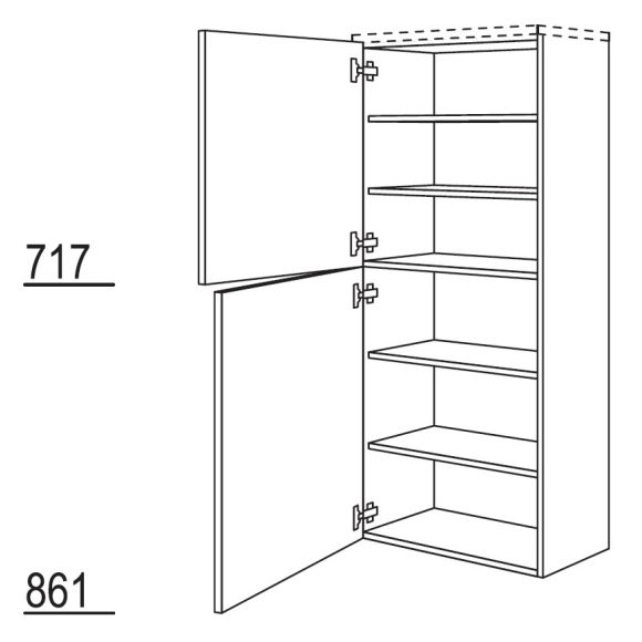 Nobilia LINE-N Midischrank, 30 cm