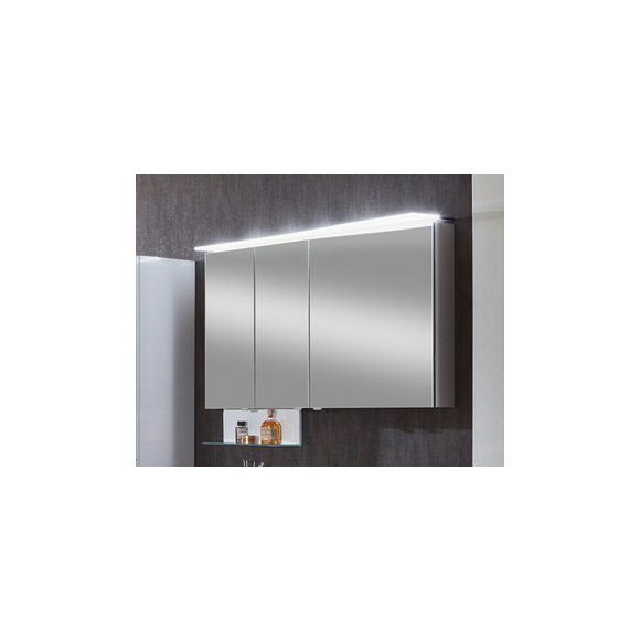 Marlin 3160motion Spiegelschrank, Acryloberboden mit LED-Beleuchtung, 120 cm