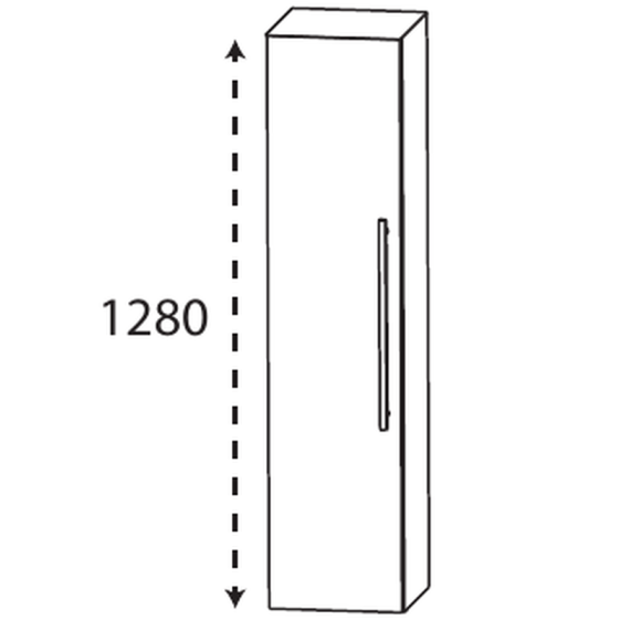 Puris Beimöbel Mittelschrank, 30 cm