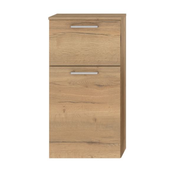 Nobilia Schnell-Lieferprogramm Sideboard mit Abdeckplatte, Anschlag links, Eiche Sierra, 45 cm