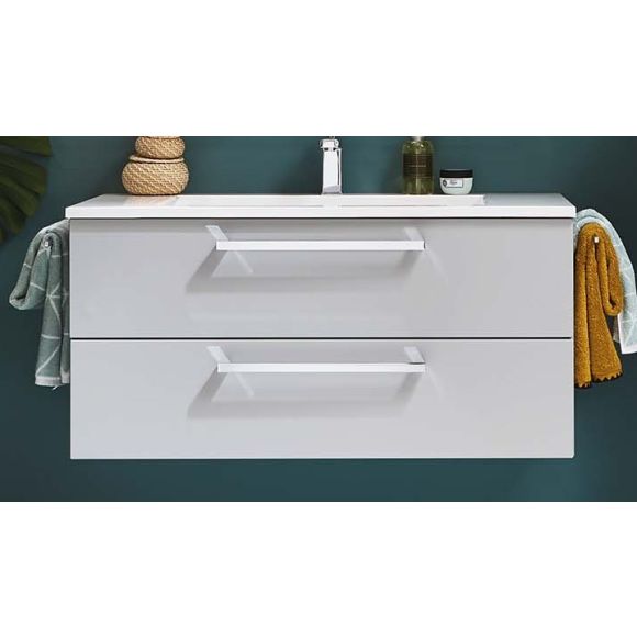 Puris Fresh Waschtischunterschrank für Keramikwaschtische, 100 cm