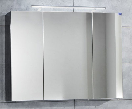 Spiegelschrank, mit Dämpfung, inkl. LED-Beleuchtung RL60 5,6W, 90 cm