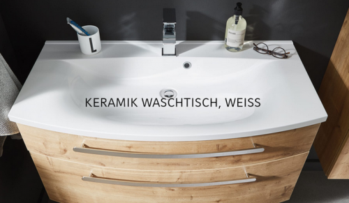 Keramik-Waschtisch, 102 cm