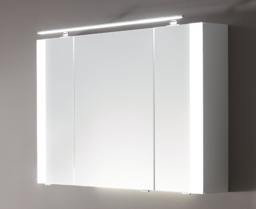 Spiegelschrank, inkl. LED-Beleuchtung, 93 cm 