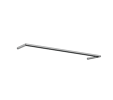 LED-Aufbauleuchte für Spiegepaneel, 90 cm