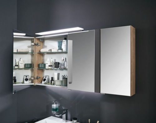 Spiegelschrank, Anbauelement rechts, 136 cm breit