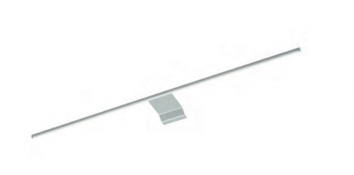 Aufsatzleuchte LEDplus-fähig LED, Aluminium Matt, 90 cm