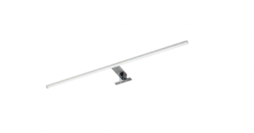 Aufsatzleuchte chrom Glanz für Flächenspiegel & Spiegelschrank, 40 cm