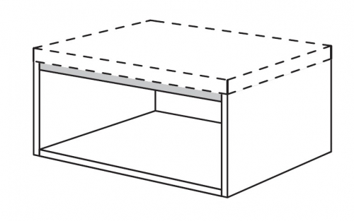 Unterschrankregal, 30 cm