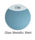 Nr. 1781 Glas Metallic matt