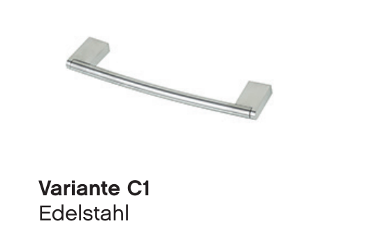 Variante C1 Edelstahlgriff