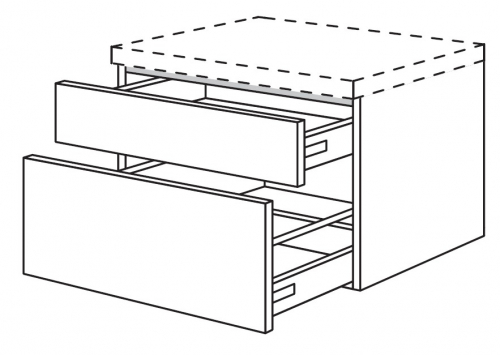 Badezimmer-Auszugschrank, 30 cm