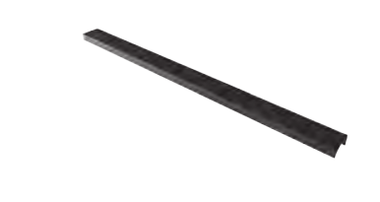 Griffleiste Schwarz Matt, 35 cm