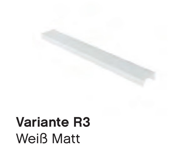 Variante R3 Weiß Matt