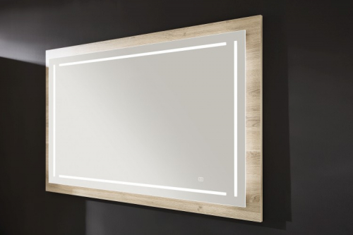 Flächenspiegel mit Touch LED-Dimmer , 120 cm