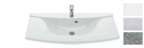 Mineralmarmor-Waschtisch, 90 cm