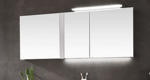 Spiegelschrank, Anbauelement links, 136 cm breit