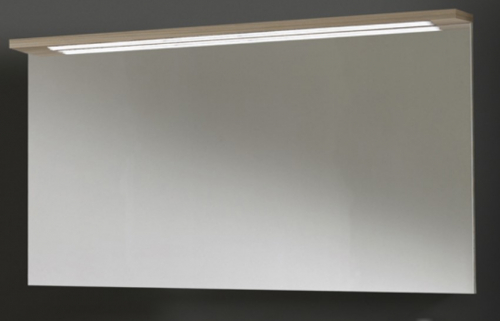 Spiegelpaneel mit LED-Beleuchtung, 120 cm