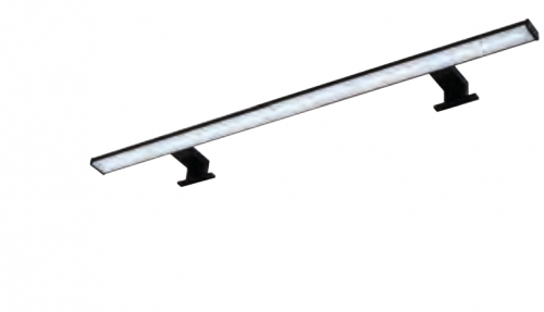 Aufsatzleuchte LEDplus-fähig, Schwarz Matt, 90 cm