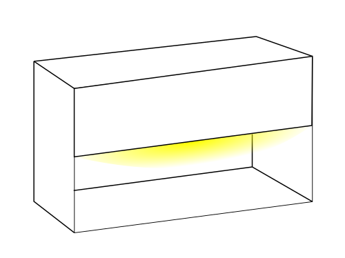 LED-Zusatzbeleuchtung, 87 cm