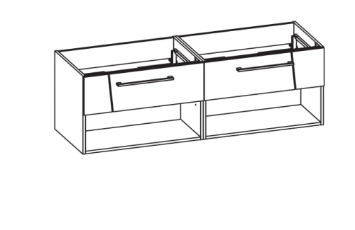 Waschtischunterschrank, 150 cm