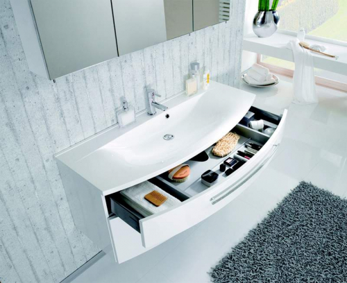 Mineralguss-Waschtisch, 120 cm
