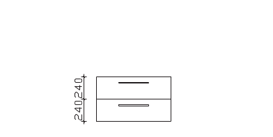 Waschtischunterschrank, Graphit Struktur quer, 80 cm