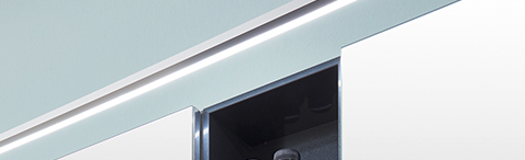 LED-Aufbauleuchte für Spiegelschrank, 100 cm