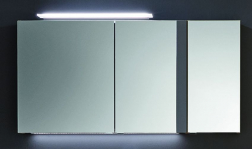 Spiegelschrank, Anbauelement rechts, 126 cm breit