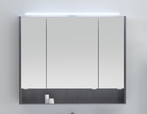 Spiegelschrank mit offenem Fach, 103 cm