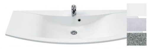 Mineralmarmor-Waschtisch, 122 cm