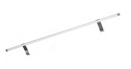 Aufsatzleuchte LEDplus-fähig, Chrom Glanz, 12 V, LM LED, 90 cm