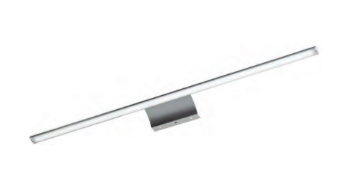 Aufsatzleuchte für Spiegelschrank, Chrom Glanz, 12V LED, LM LED, 90 cm