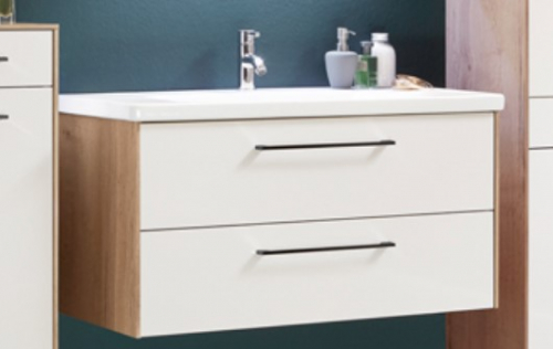 Waschtisch-Unterschrank, Aufdopplungsseite, 97 cm