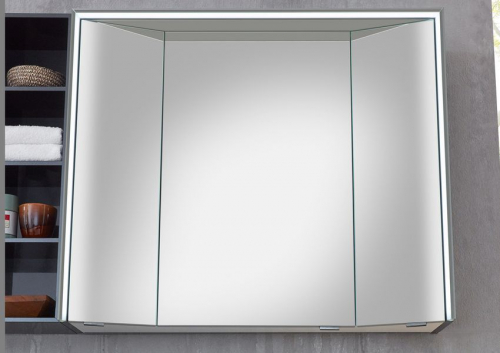 Spiegelschrank, 3 Spiegeltüren, 120 cm