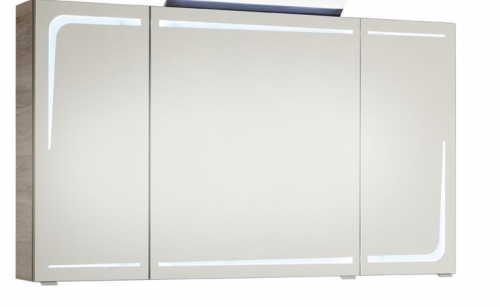 Spiegelschrank, Steckdose INNEN, 120 cm