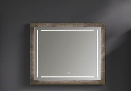 Flächenspiegel mit Touch LED-Dimmer, 90 cm