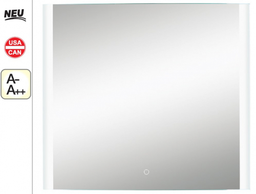 Spiegel EMMA TOUCH mit LED Beleuchtung, 80 cm