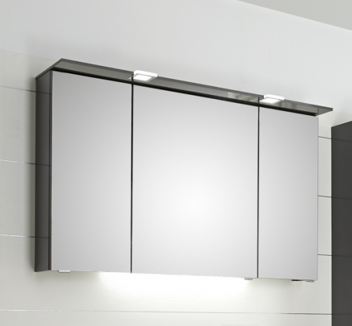 Spiegelschrank Schalter/ Steckdose außen, 115 cm