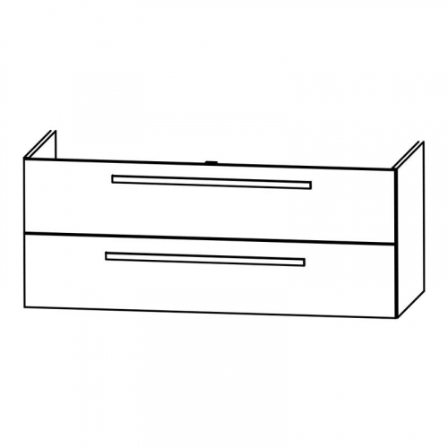 Waschtischunterschrank für GLASWASCHTISCH, 140 cm