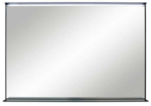Spiegel mit LED-Beleuchtung, 80 cm
