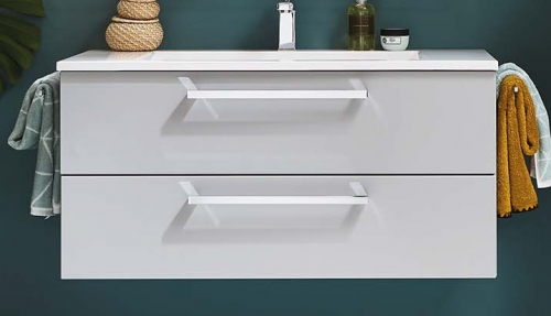 Waschtischunterschrank für Keramikwaschtische, 100 cm